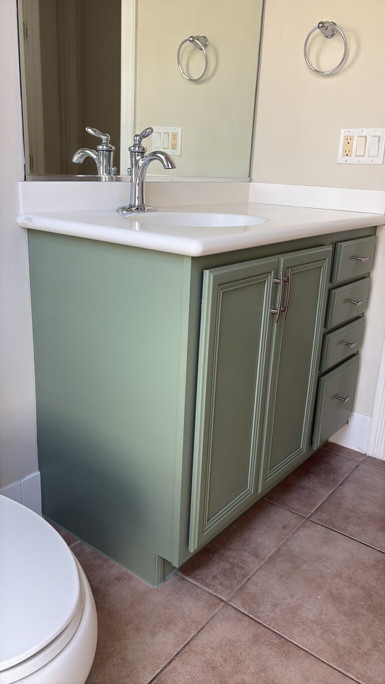 Cabinet refinishing project by Third Coat LLC in Central Florida
