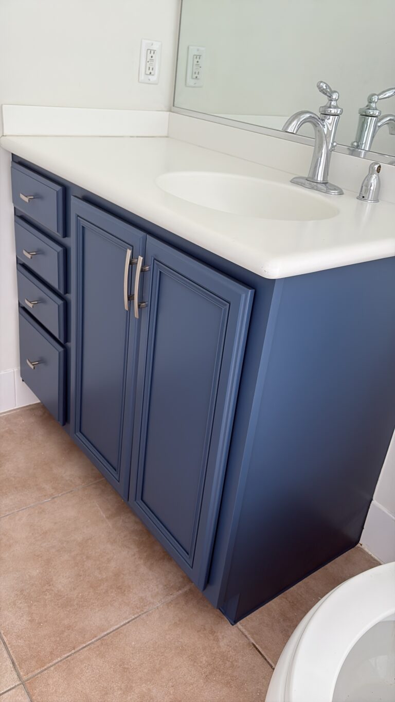 Cabinet refinishing project by Third Coat LLC in Central Florida