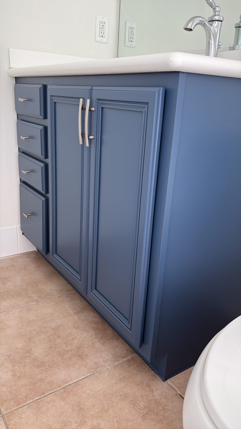 Cabinet refinishing project by Third Coat LLC in Central Florida