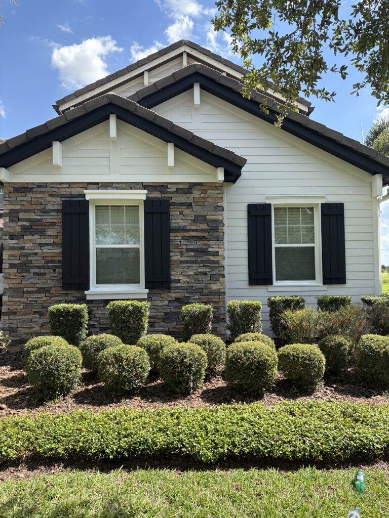 Exterior house painting project by Third Coat LLC in Central Florida