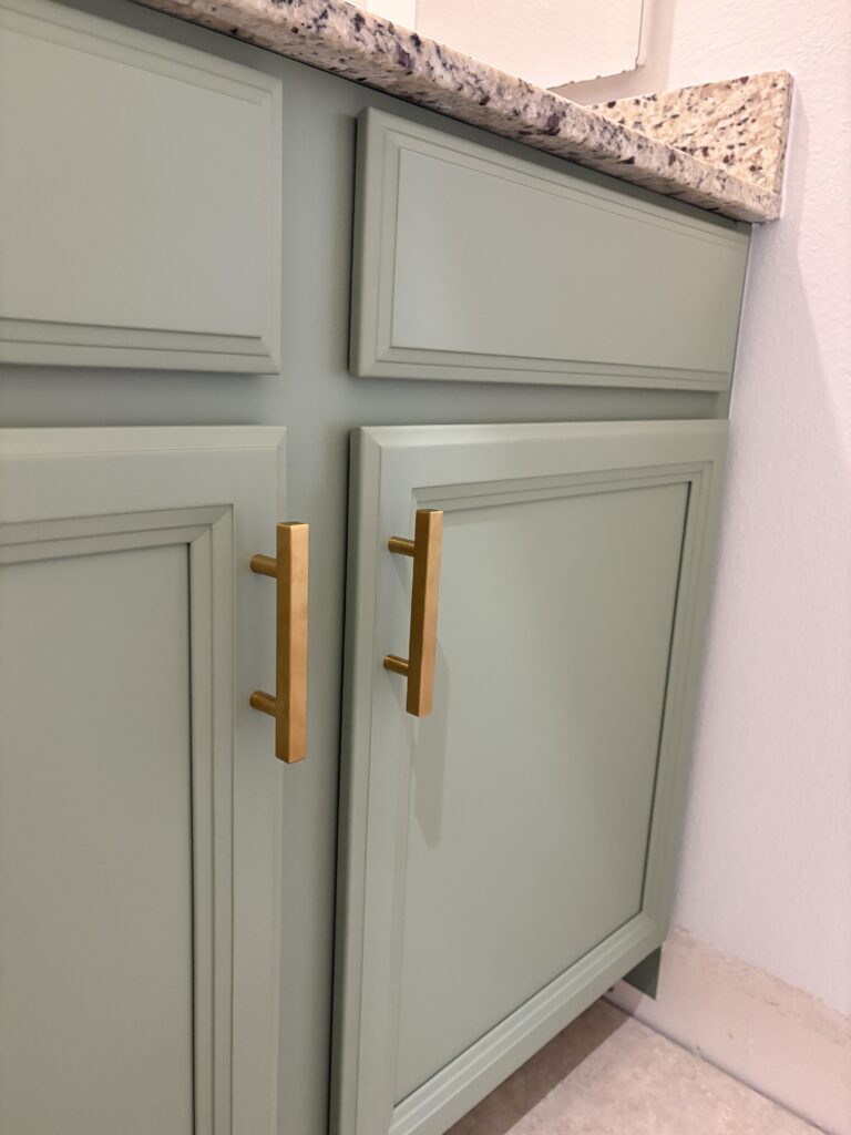 Cabinet refinishing project by Third Coat LLC in Central Florida