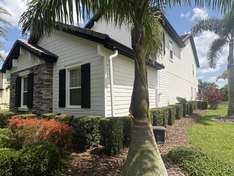 Exterior house painting project by Third Coat LLC in Central Florida