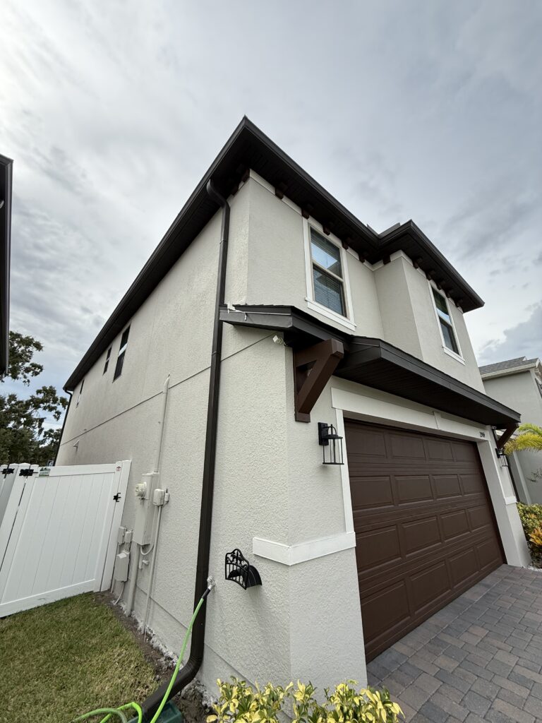 Exterior house painting project by Third Coat LLC in Central Florida