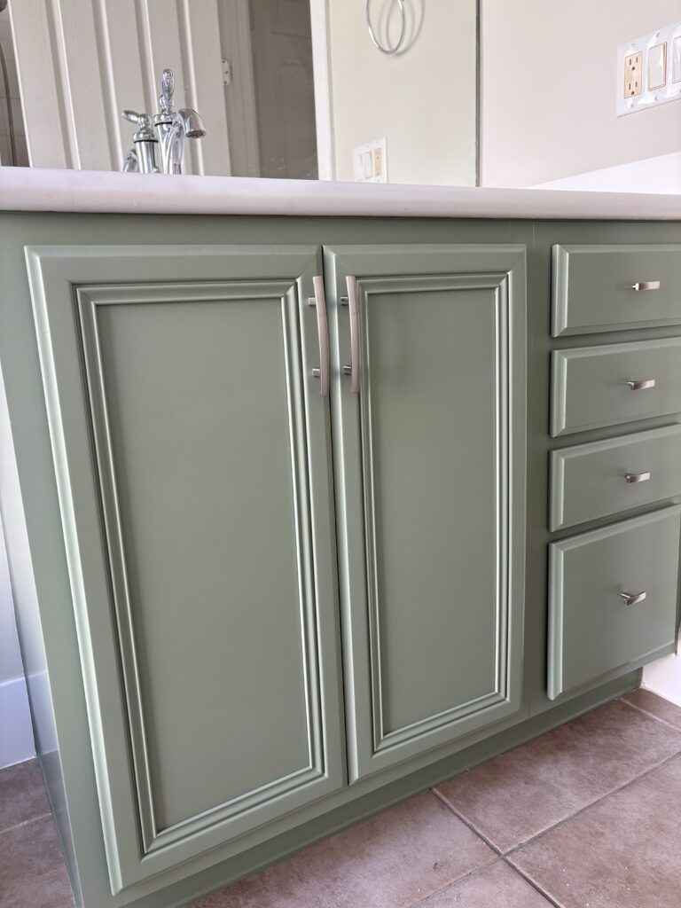 Cabinet refinishing project by Third Coat LLC in Central Florida