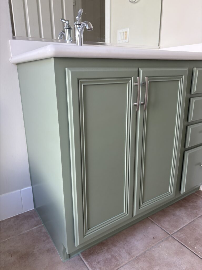 Cabinet refinishing project by Third Coat LLC in Central Florida