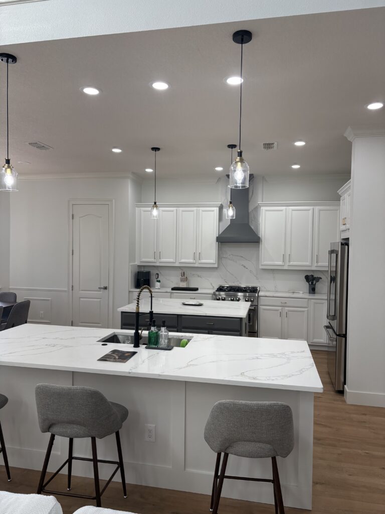 Cabinet refinishing project by Third Coat LLC in Central Florida
